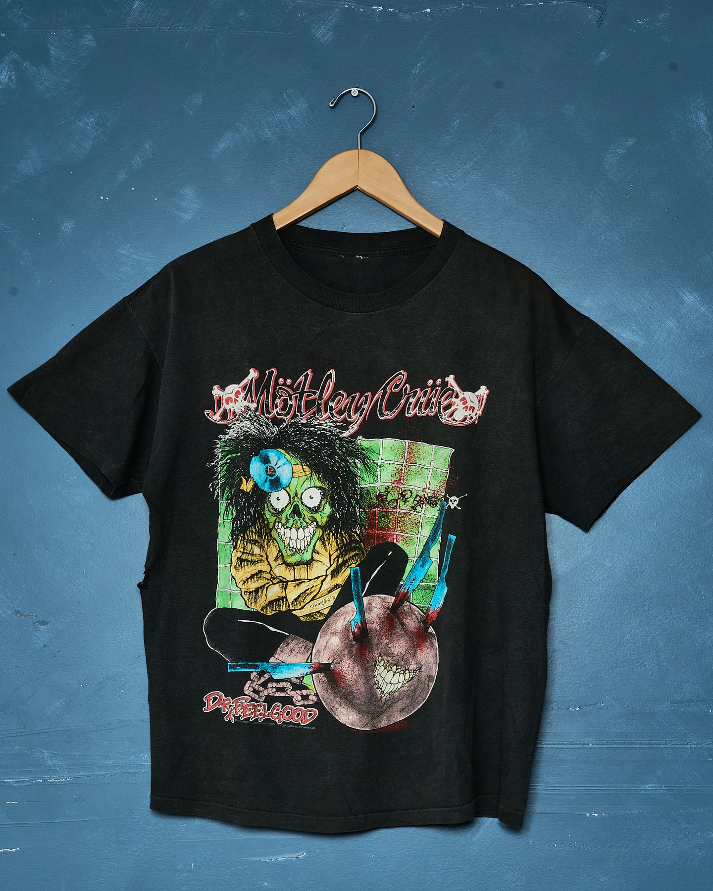 1989 Motley Crue Dr. Feelgood Tour Tee
