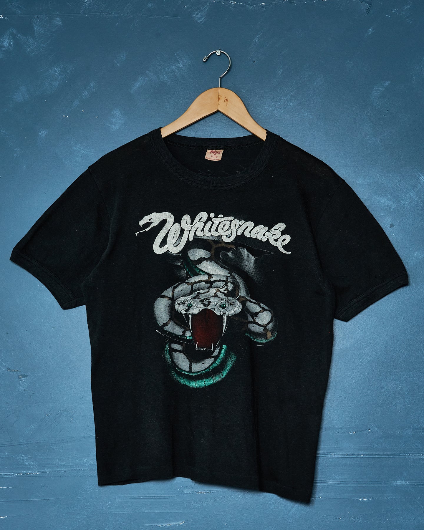 1984 White Snake Slide it In Tour Tee