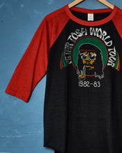 Load image into Gallery viewer, 1982 Peter Tosh Wanted Dread or Alive Tour Raglan
