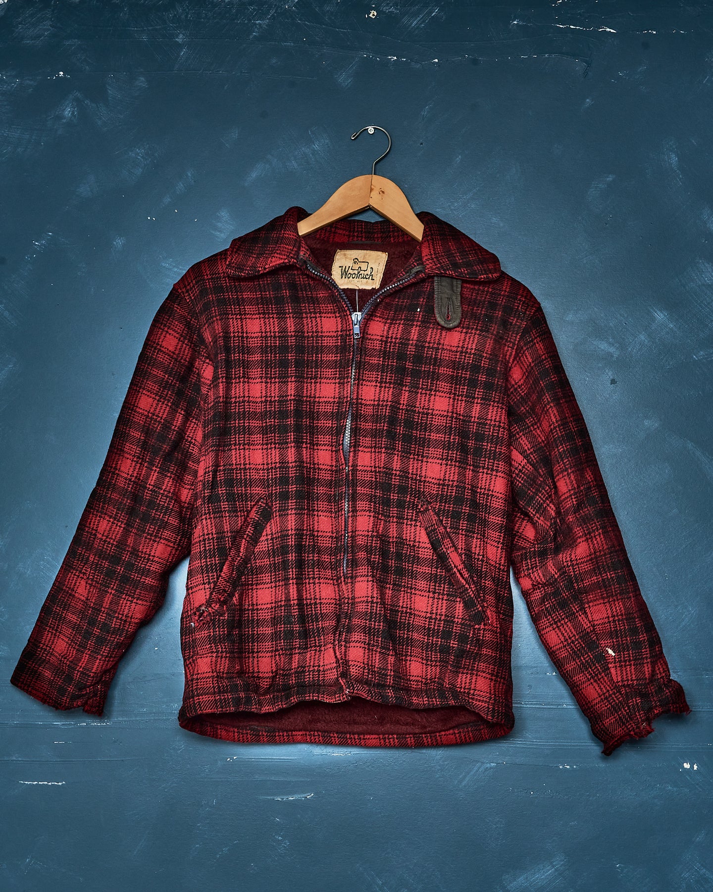 1970s Woolrich Shadow Plaid Zip Jacket