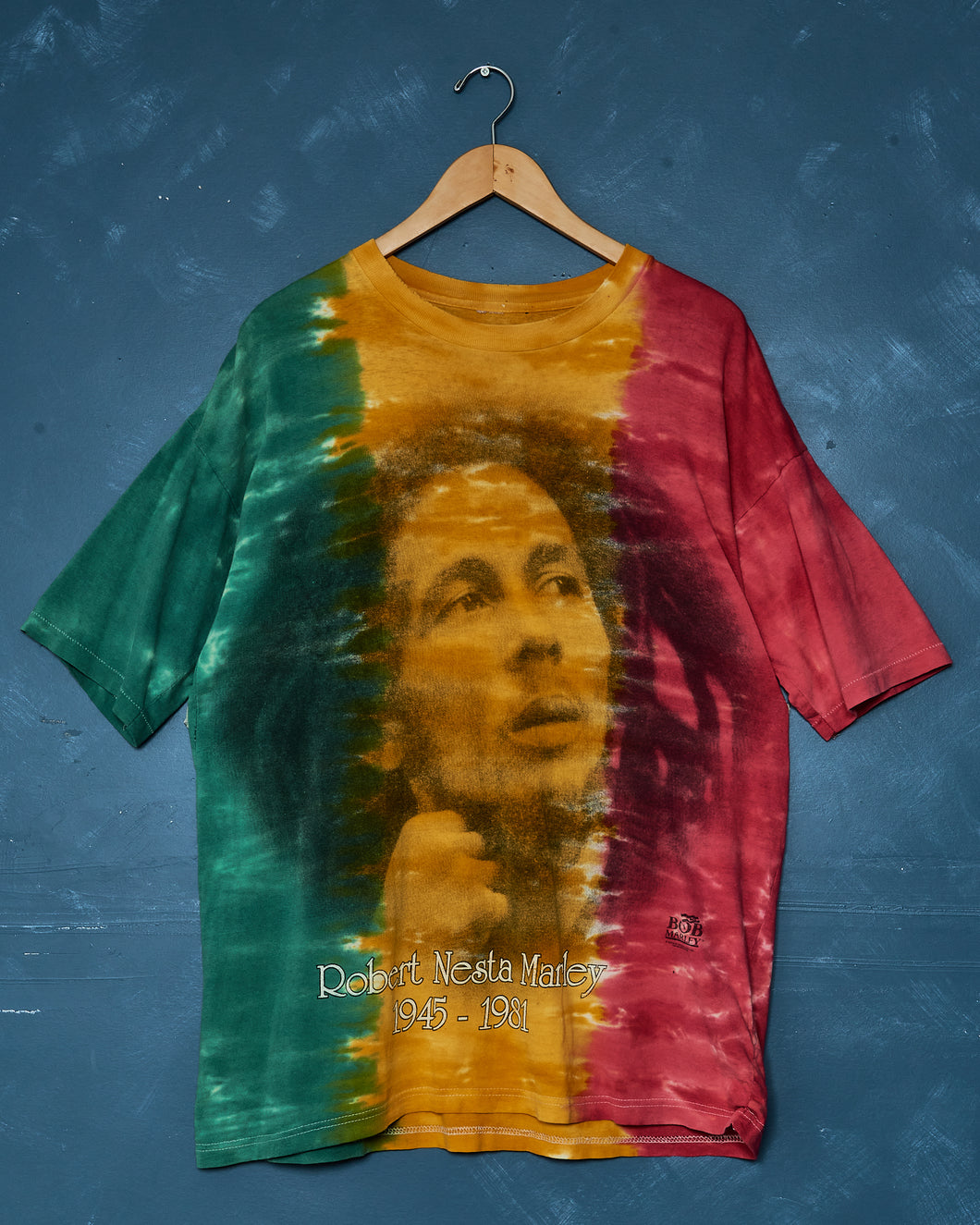 1990s Bob Marley Tie Dyed Tee