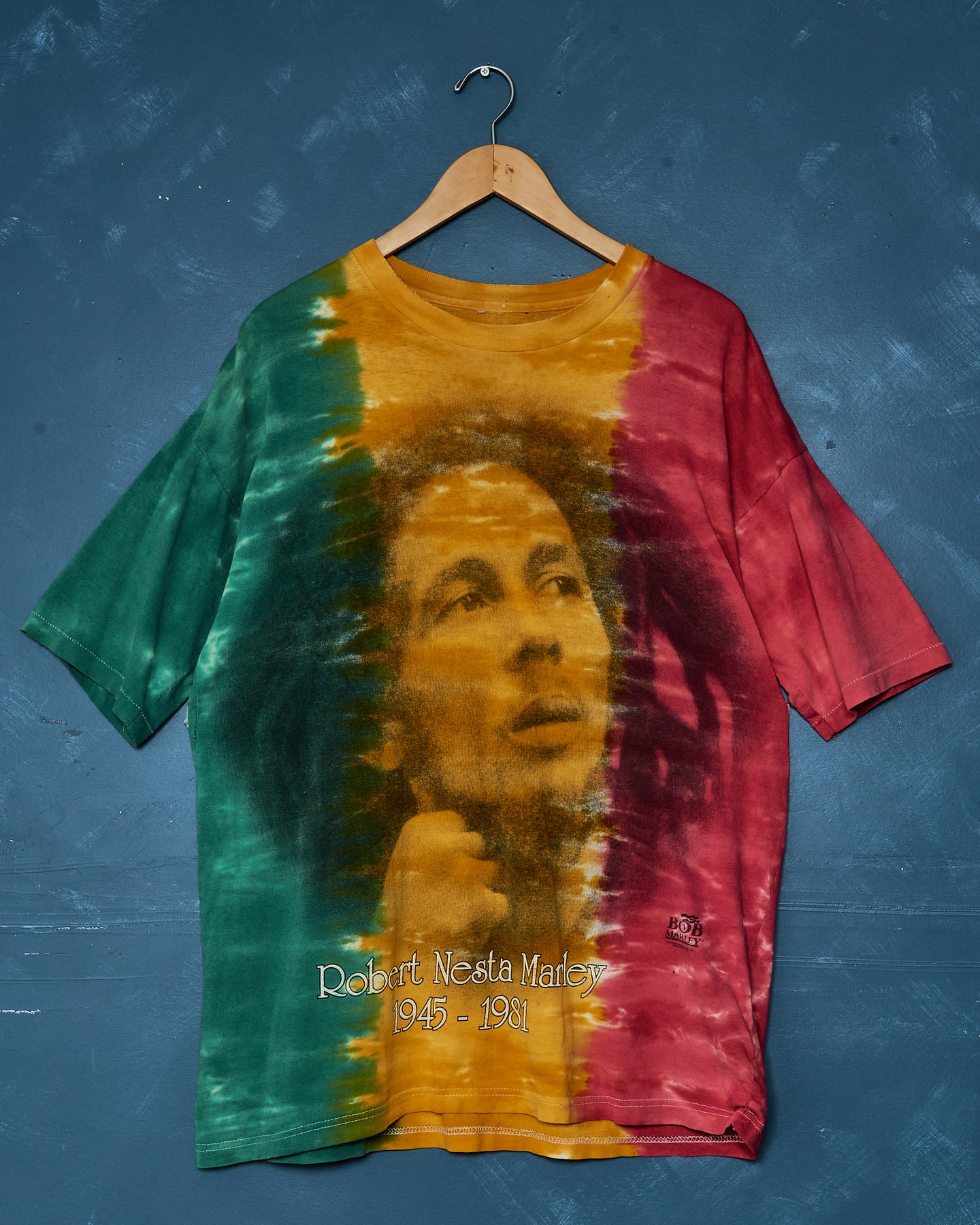 1990s Bob Marley Tie Dyed Tee