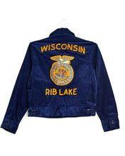 Load image into Gallery viewer, 1980s FFA Jacket - Wisconsin Rib Lake - 40&quot; Chest
