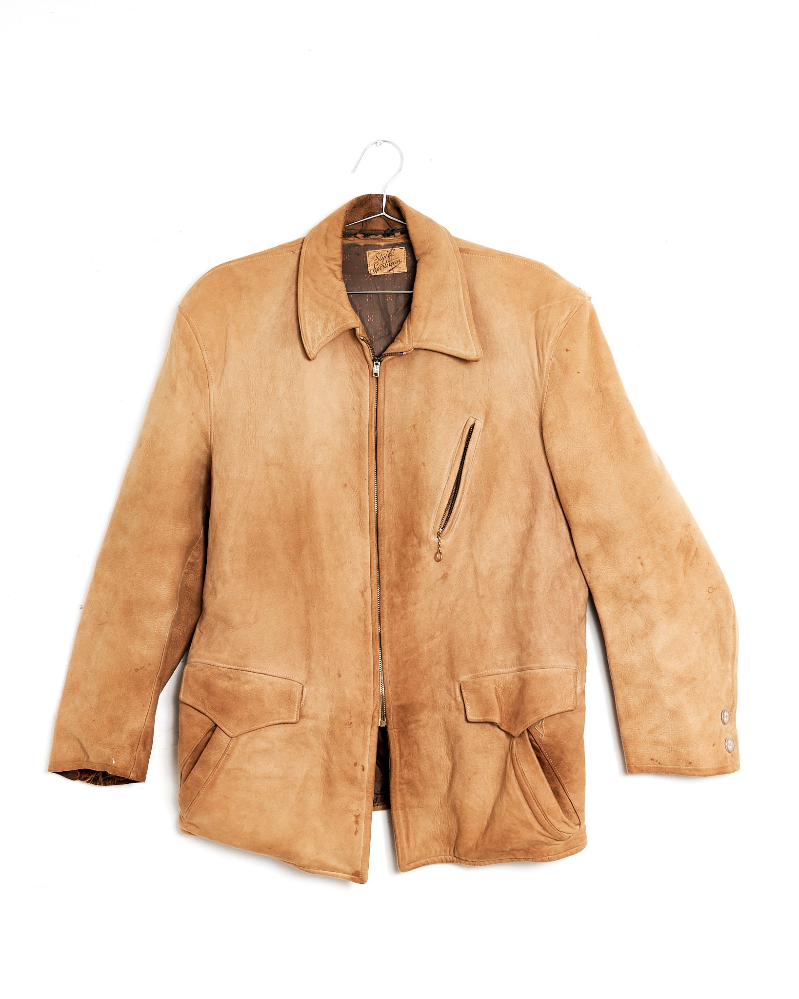 1960s Lambskin Suede Jacket