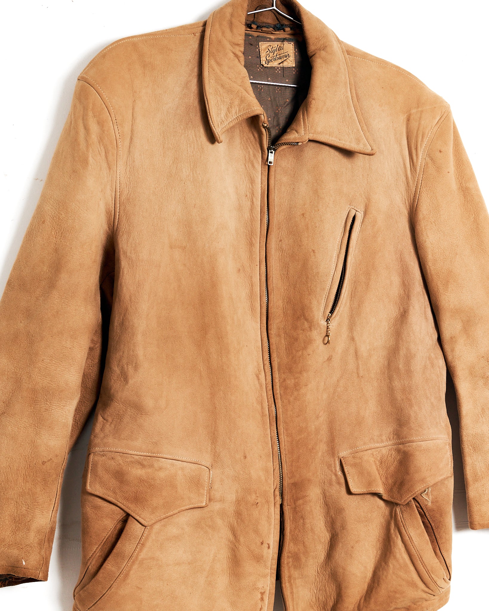 1960s Lambskin Suede Jacket – Coffee and Clothing