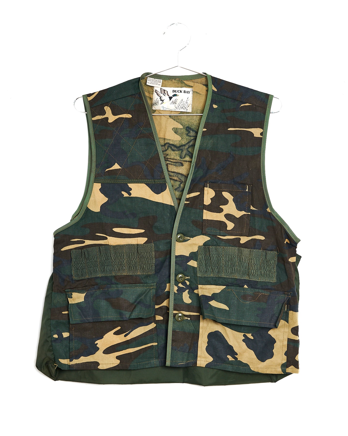 Duck Bay Woodland Camo Vest