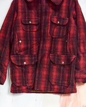 Load image into Gallery viewer, 1950s Woolrich Shadow Plaid Hunt Coat - 38
