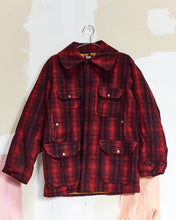 Load image into Gallery viewer, 1950s Woolrich Shadow Plaid Hunt Coat - 38
