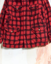 Load image into Gallery viewer, 1950s Woolrich Buffalo Plaid Hunt Coat - 42
