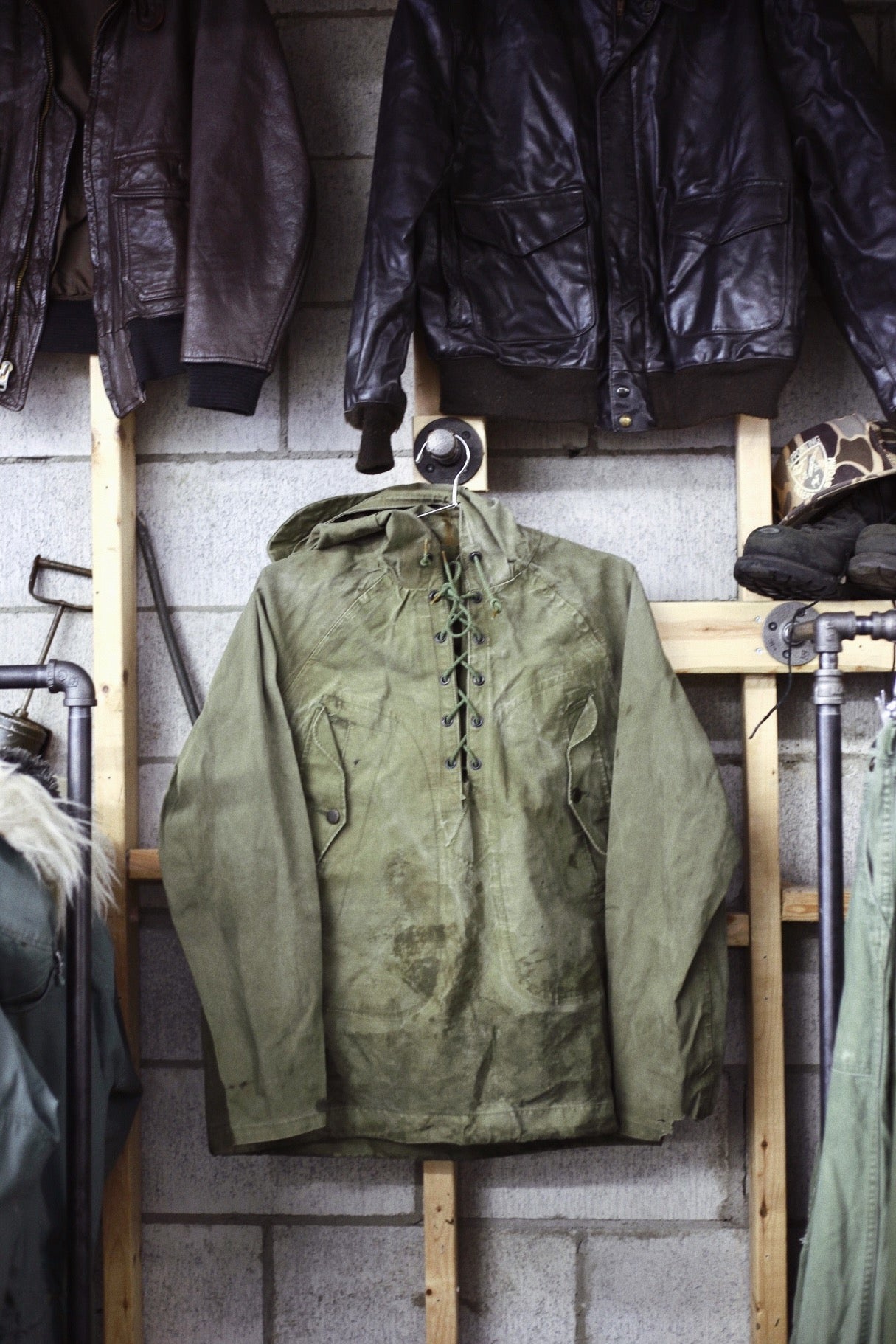 1967 USMC Wet Weather Pullover Parka