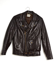 Load image into Gallery viewer, 1960s/70s Fidelity Leather Perfecto-Style Biker Jacket
