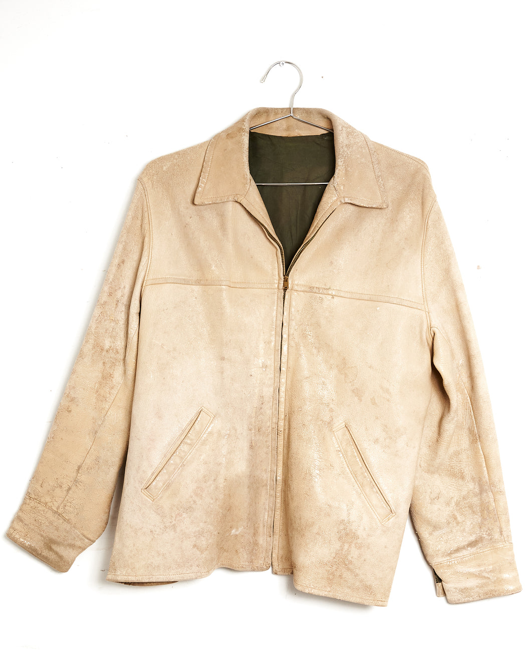1950s/60s Worn Leather Jacket