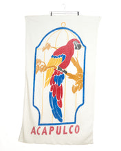 Load image into Gallery viewer, 1960s/70s Acapulco Parrot Beach Towel
