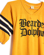 Load image into Gallery viewer, 1970s/80s Bearded Dolphin Football Tee

