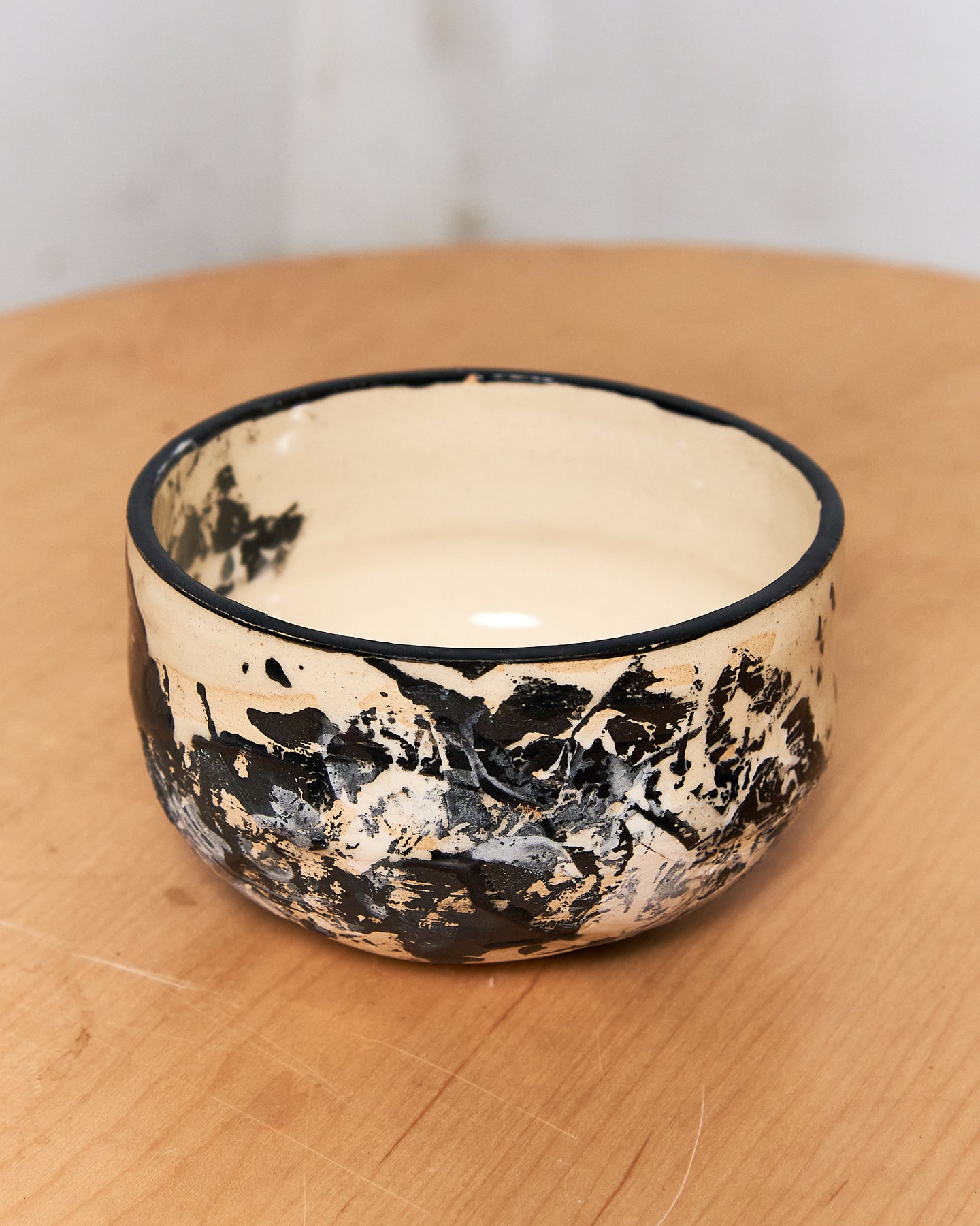 Black Trimmed Bowl