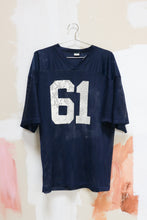 Load image into Gallery viewer, 1970s Champion #61 Navy Football Jersey
