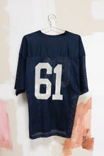 Load image into Gallery viewer, 1970s Champion #61 Navy Football Jersey
