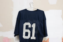 Load image into Gallery viewer, 1970s Champion #61 Navy Football Jersey
