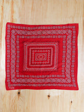 Load image into Gallery viewer, Cotton Bandana - Red Patterns
