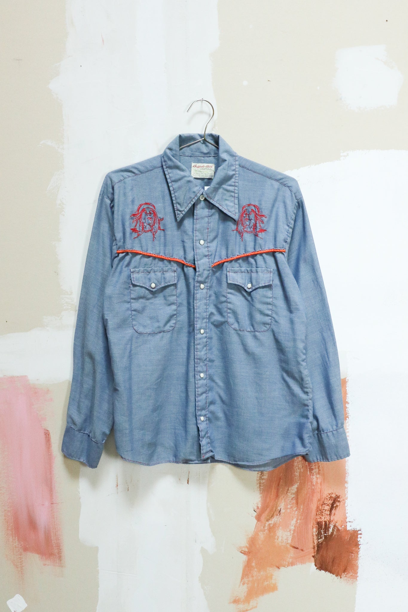 1970's Embroidered Western