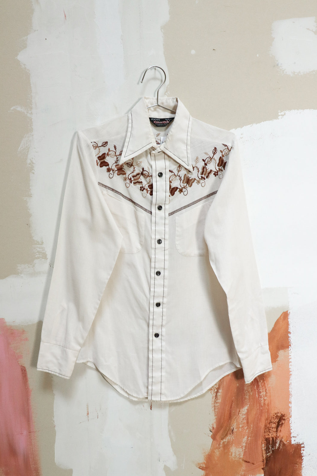 1970's Embroidered Western