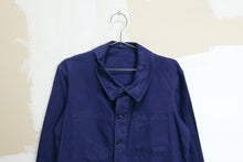 Load image into Gallery viewer, 1950s Dark French Chore Jacket
