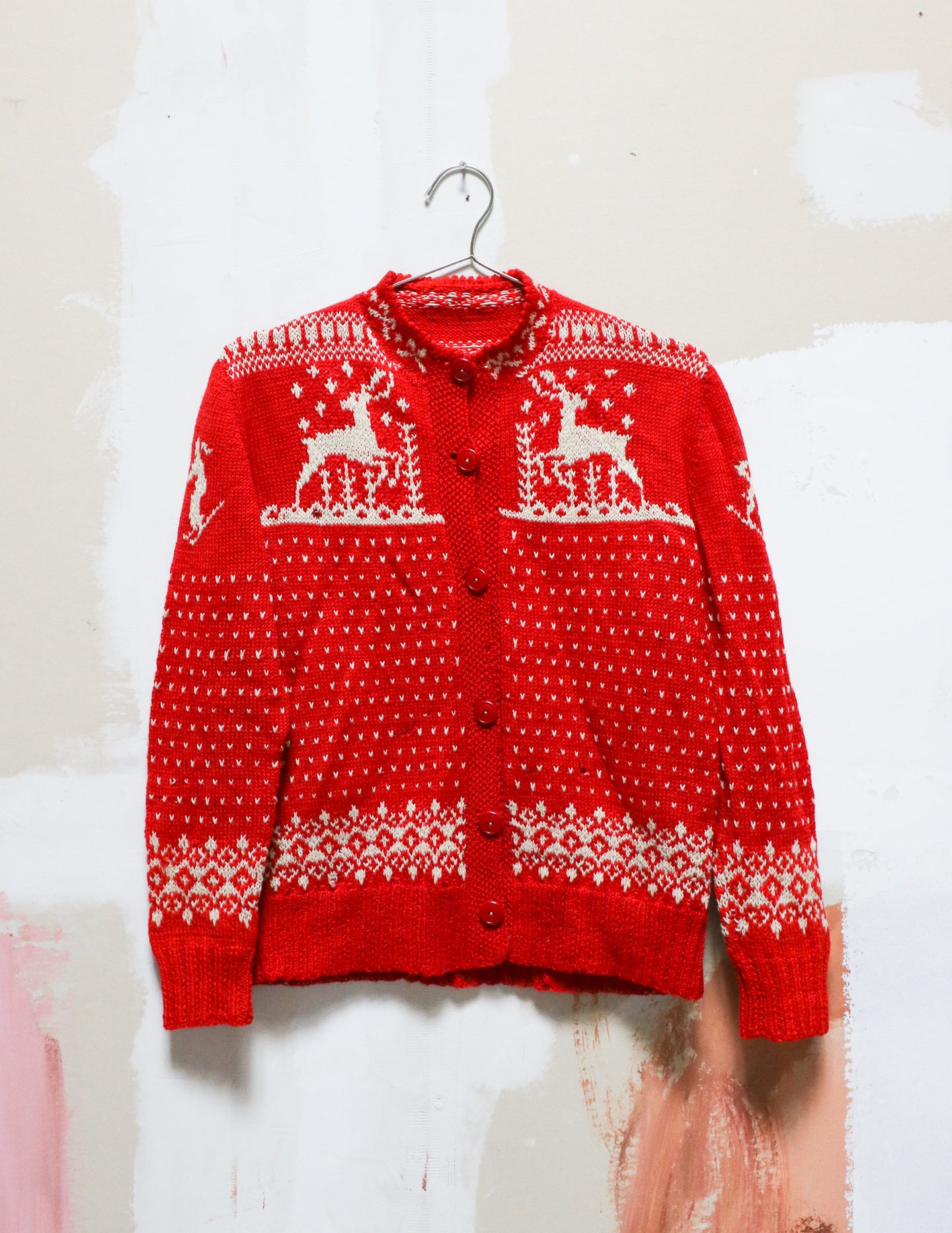 1950s/60s Reindeer Cardigan