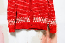 Load image into Gallery viewer, 1950s/60s Reindeer Cardigan
