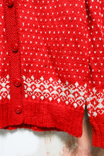Load image into Gallery viewer, 1950s/60s Reindeer Cardigan
