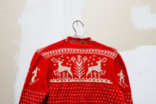 Load image into Gallery viewer, 1950s/60s Reindeer Cardigan
