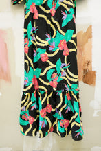 Load image into Gallery viewer, 1970s Hawaiian Maxi Dress
