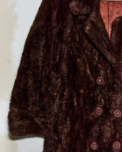 Load image into Gallery viewer, 1960s Double-Breasted Fur Coat
