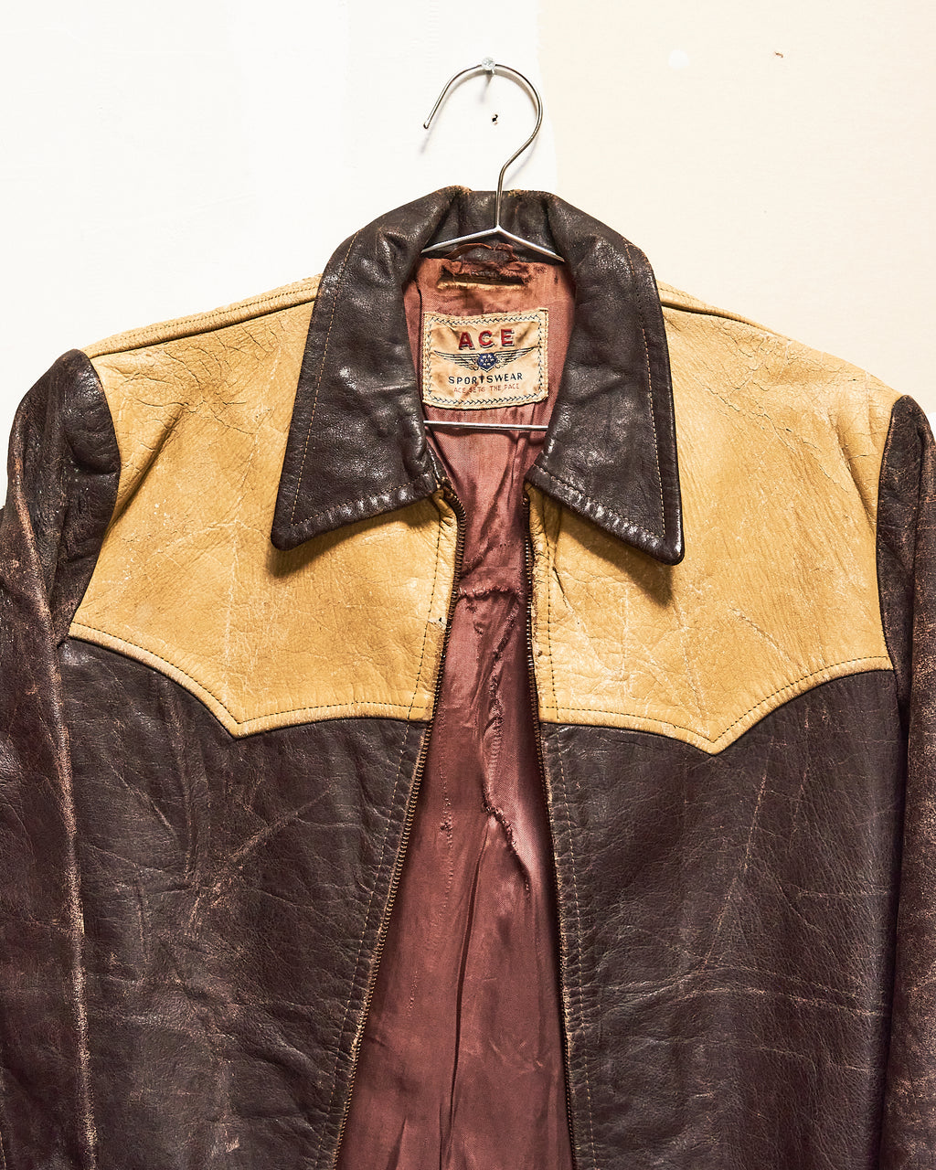 1950s/1960s Ace Sportswear Leather Jacket