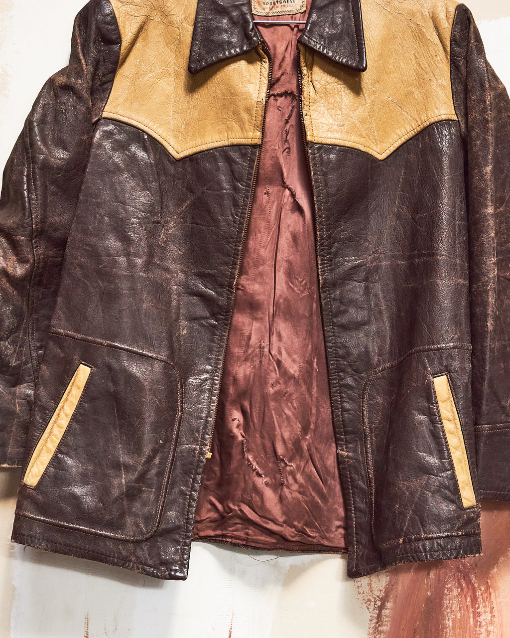 1950s/1960s Ace Sportswear Leather Jacket