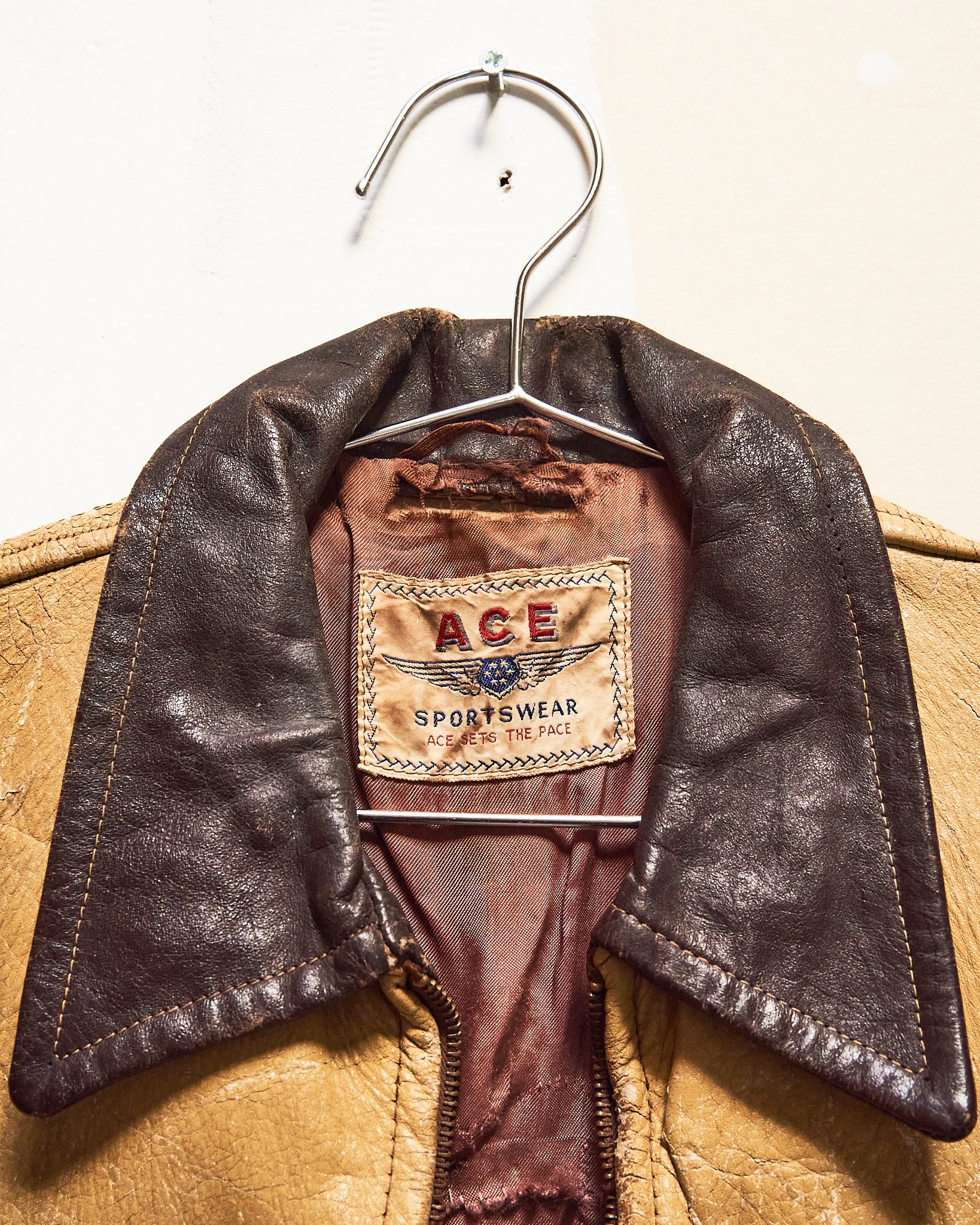 1950s/1960s Ace Sportswear Leather Jacket