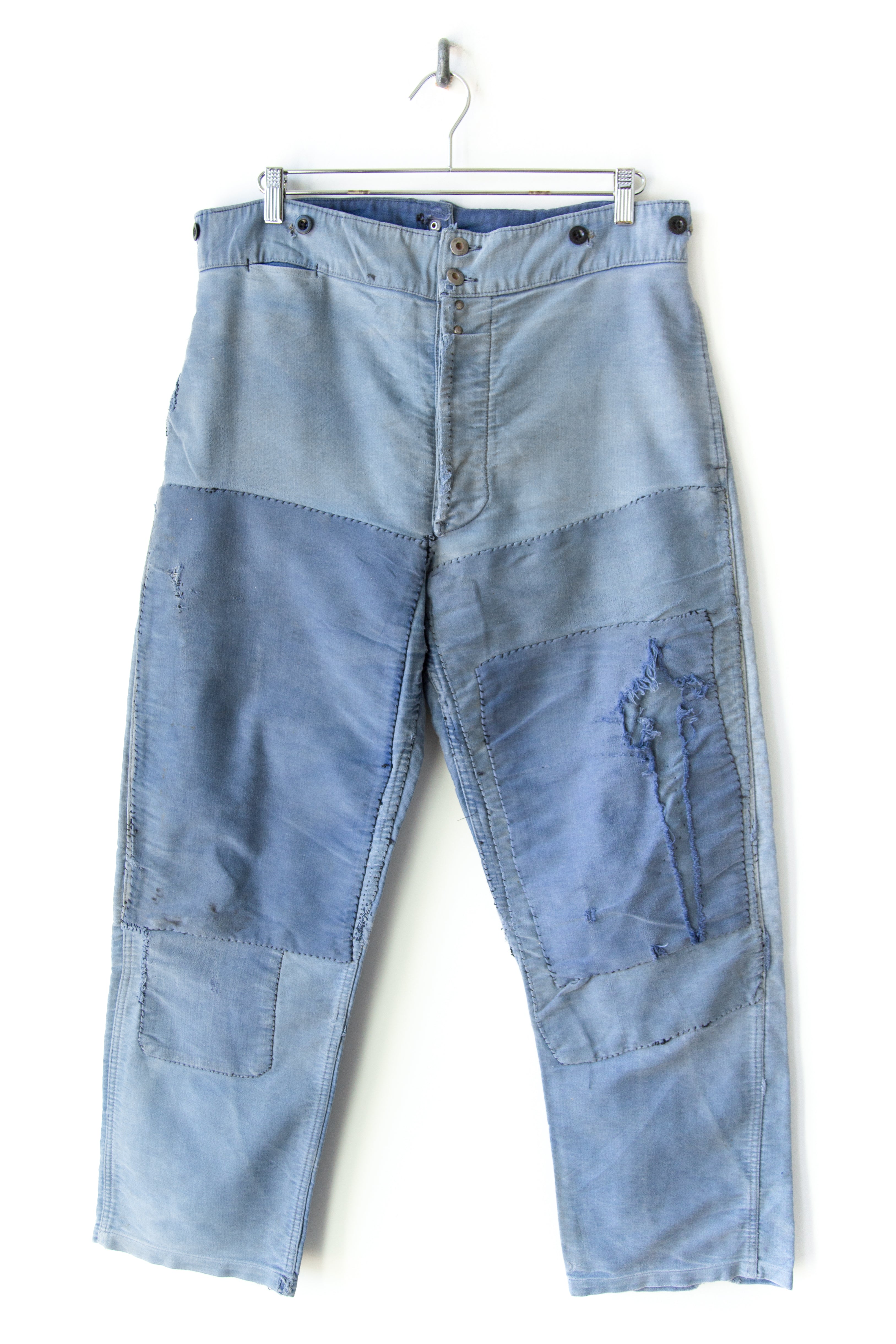 1950s Clasp French Workwear Pant 34 to 40x29