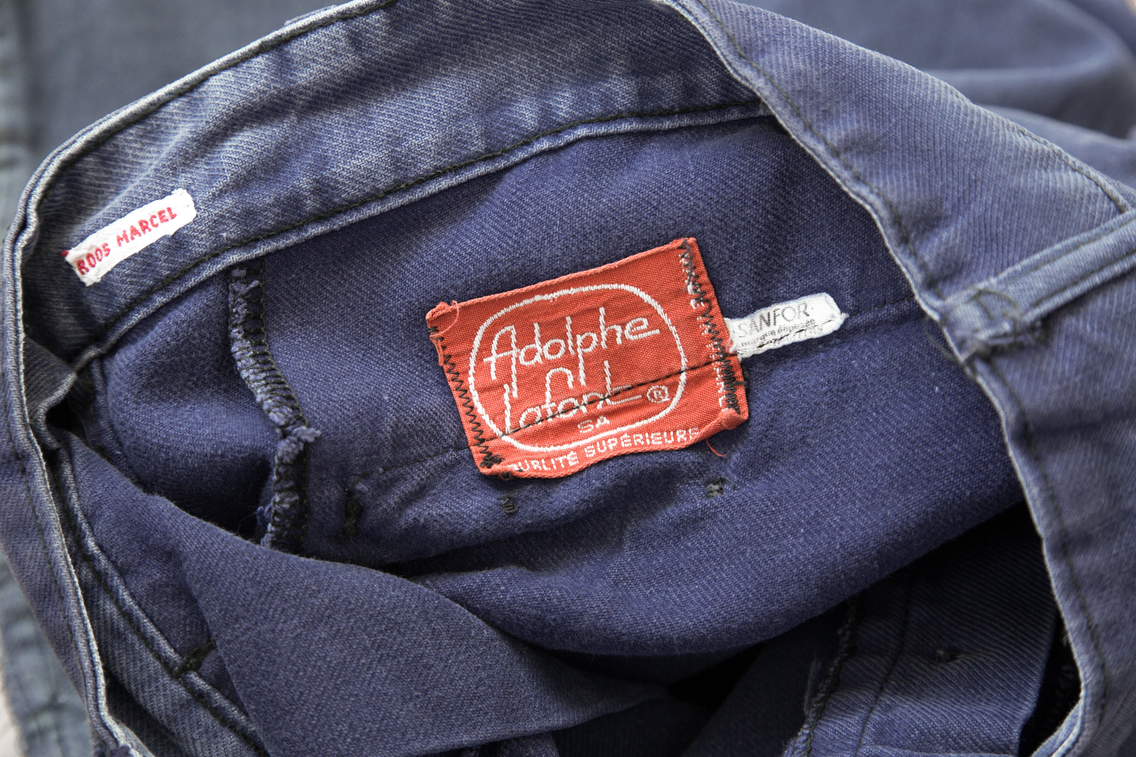 1950s Adolphe Lafont French Workwear Pant 38x25