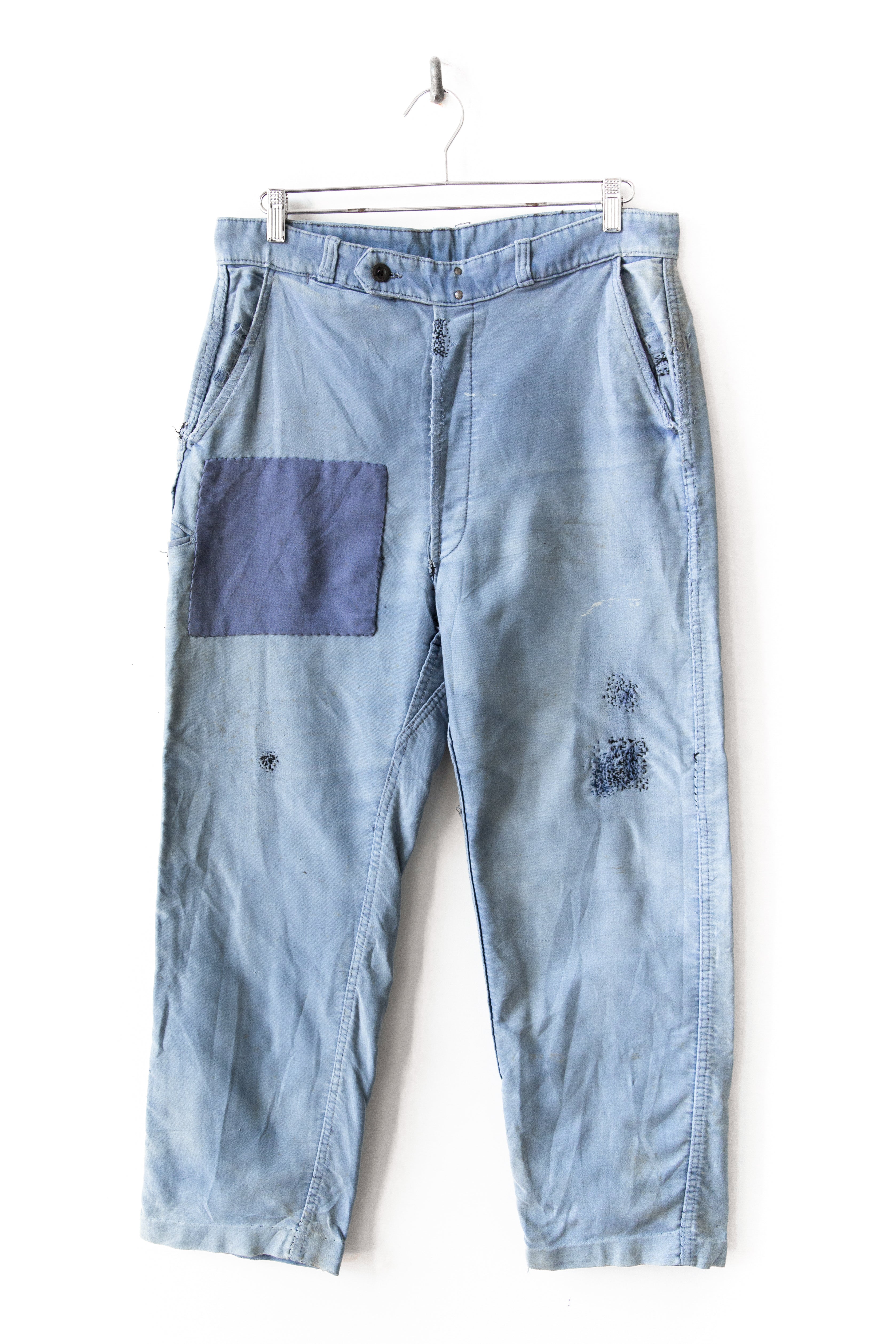 Darned Legs French Workwear Pant 34x27
