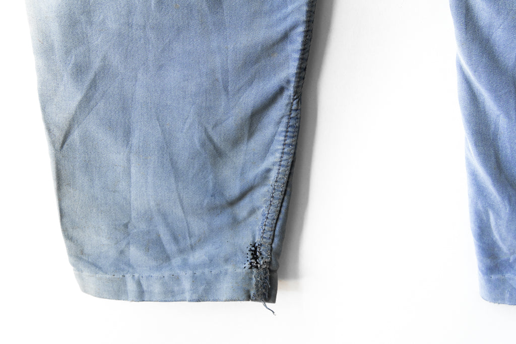Darned Legs French Workwear Pant 34x27