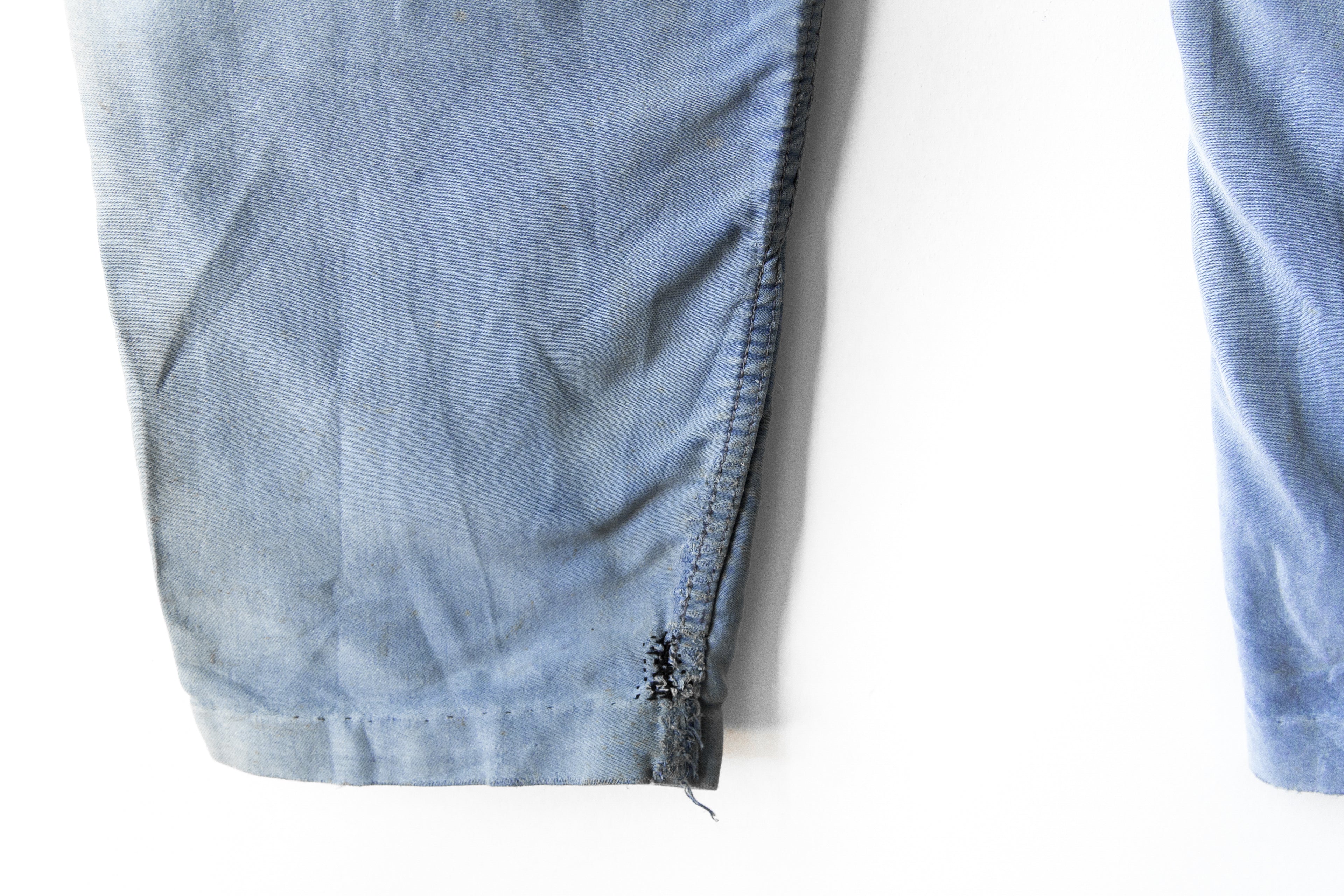 Darned Legs French Workwear Pant 34x27