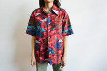 Load image into Gallery viewer, 1960s Hula Hawaiian Shirt
