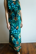 Load image into Gallery viewer, Turquoise Floral Dress
