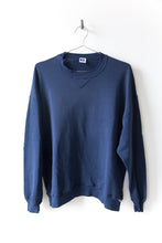 Load image into Gallery viewer, Russell Navy Crewneck Sweater
