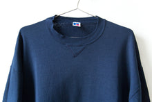 Load image into Gallery viewer, Russell Navy Crewneck Sweater

