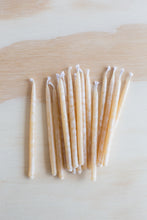 Load image into Gallery viewer, Beeswax Birthday Candles - 3 Colors Available
