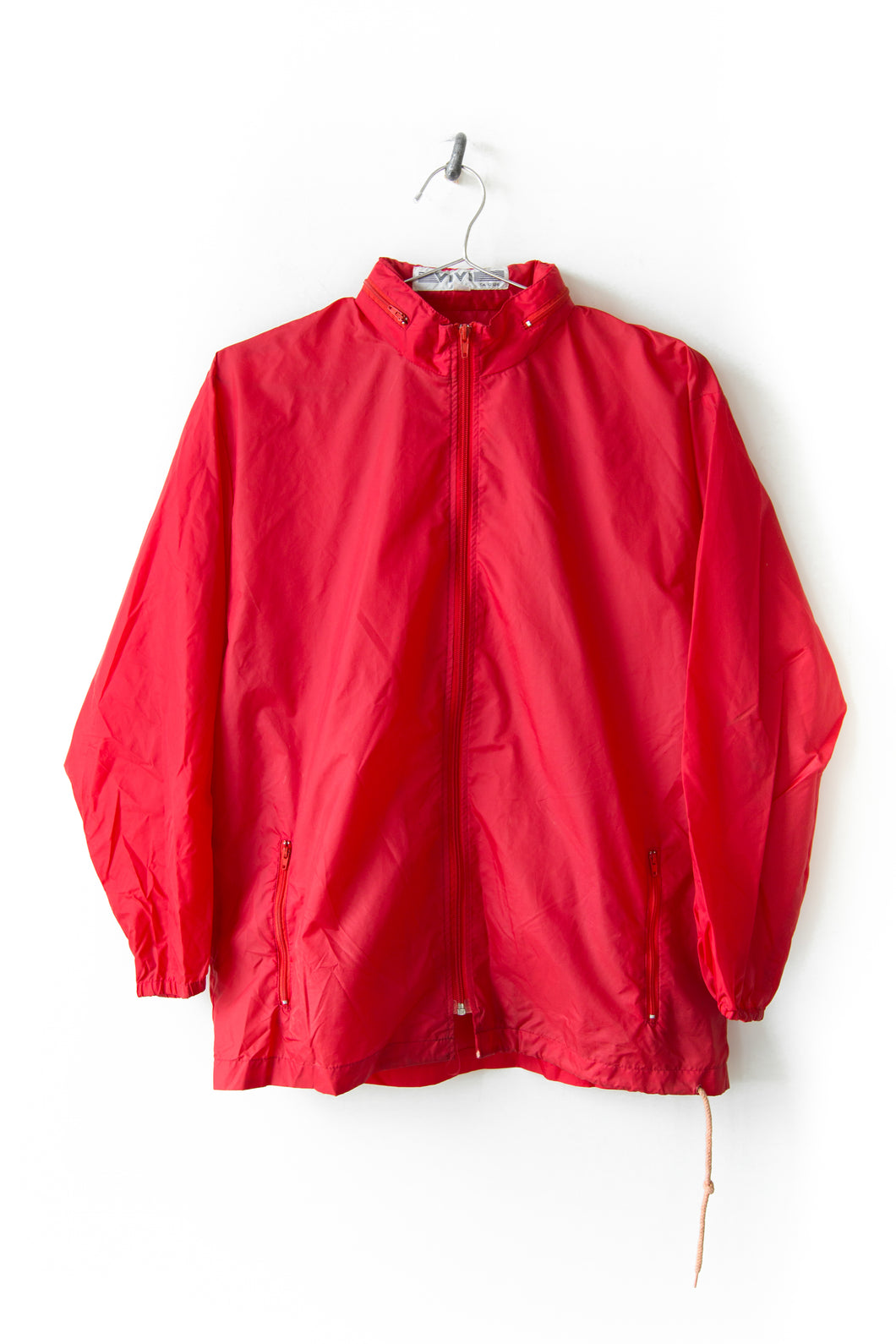 Red Windbreaker