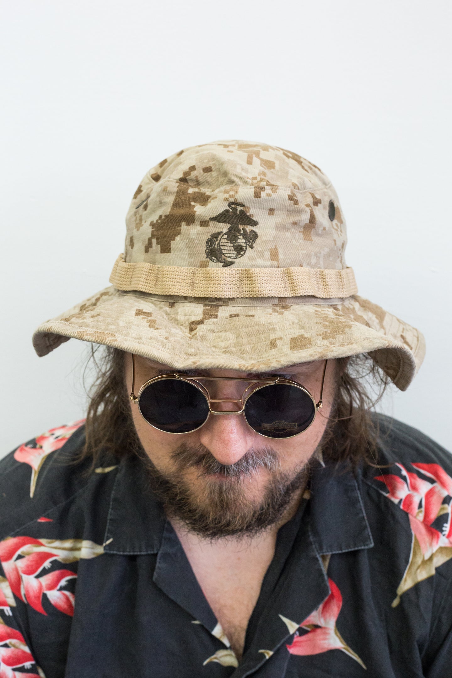 Bucket Hat - Digital Camo (Embroidered Khaki)