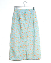 Load image into Gallery viewer, 1970s Floral Pocket Skirt
