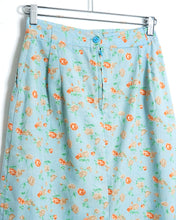 Load image into Gallery viewer, 1970s Floral Pocket Skirt

