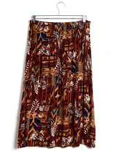 Load image into Gallery viewer, 1980s/90s Abstract Floral Skirt
